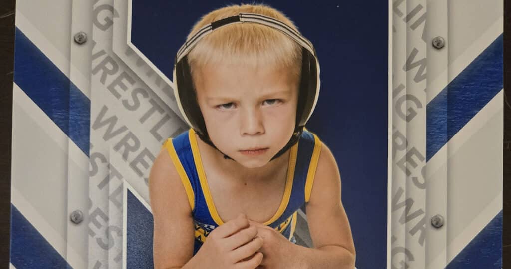 Jaxon Thomalla of the Wahoo Wrestling Club